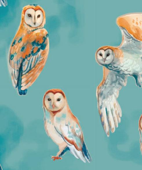Longarm Shirt Owls